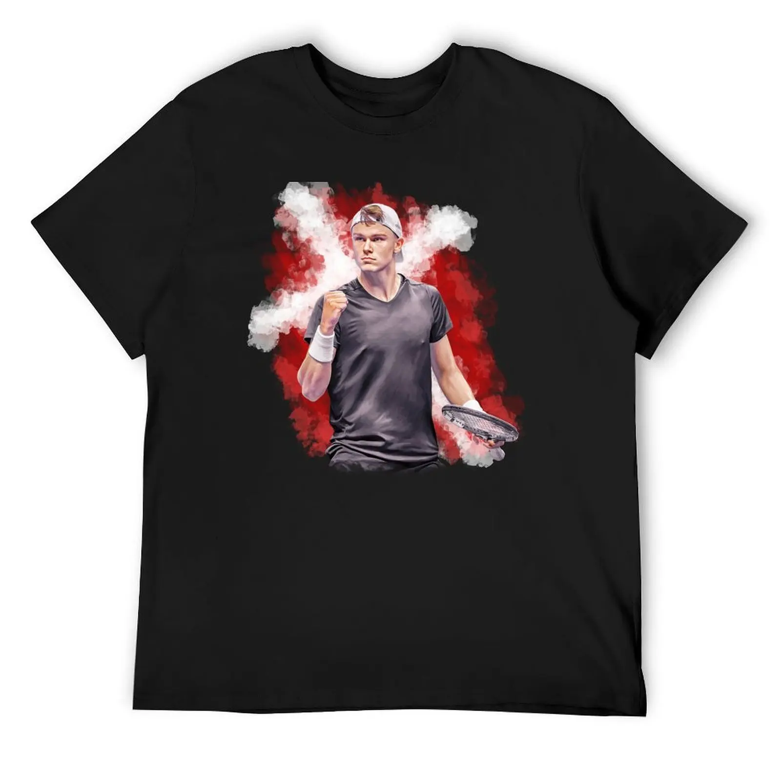 Holger Rune of Denmark come on gesture at ATP Finals 2023. Digital artwork print wall poster portrait illustration by Sa T-Shirt
Holger Rune of Denmark come on gesture at ATP Finals 2023. Digital artwork print wall poster portrait illustration by Sa T-Shirt