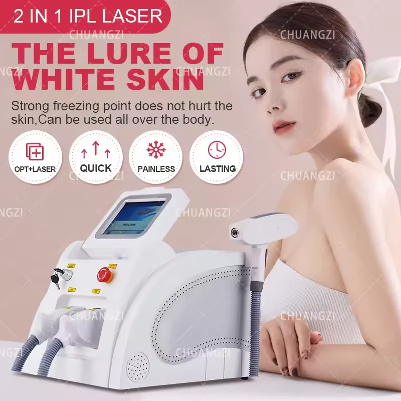 Professional Long-Lasting Hair & Tattoo Removal Device 2 in 1 Advanced Light Tech Skin Rejuvenation Equipment CE Certified
Professional Long-Lasting Hair & Tattoo Removal Device 2 in 1 Advanced Light Tech Skin Rejuvenation Equipment CE Certified