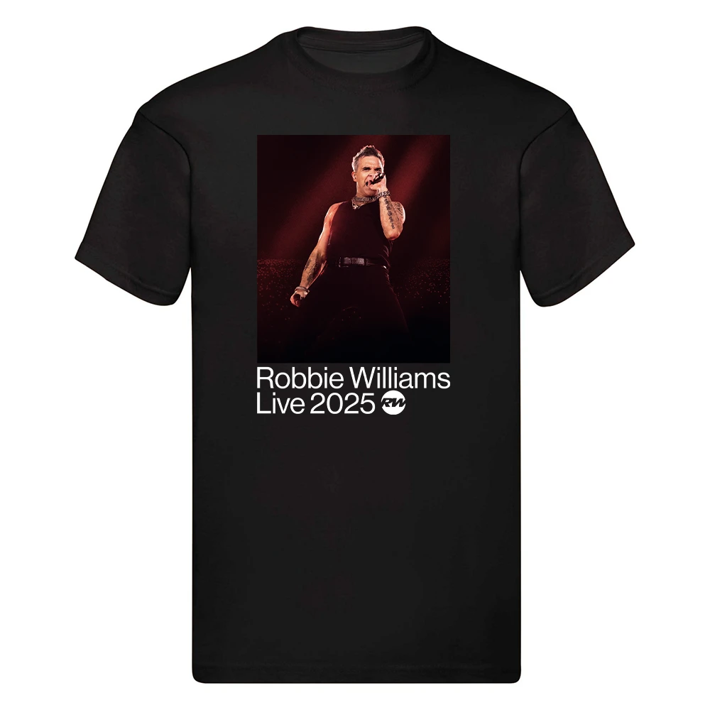 Robbie Williams Unofficial T-Shirt Live 2025 Tour Music Fan Concert Tee Gift High-end luxury is for both men and women
Robbie Williams Unofficial T-Shirt Live 2025 Tour Music Fan Concert Tee Gift High-end luxury is for both men and women