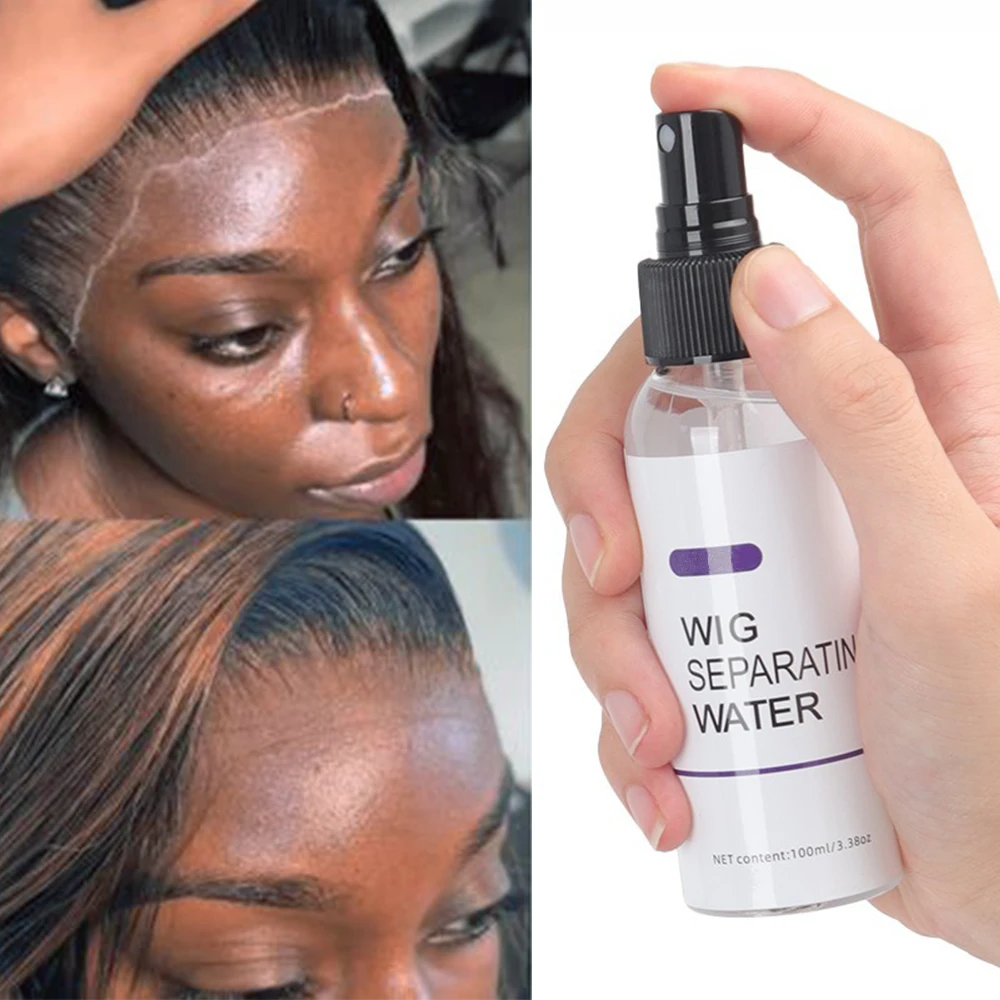 100ML Sticky Wig Glue Separator Water for Lace Wigs Toupee Adhesive Removers Wig Glue Remover for Tape Hair Extensions
100ML Sticky Wig Glue Separator Water for Lace Wigs Toupee Adhesive Removers Wig Glue Remover for Tape Hair Extensions