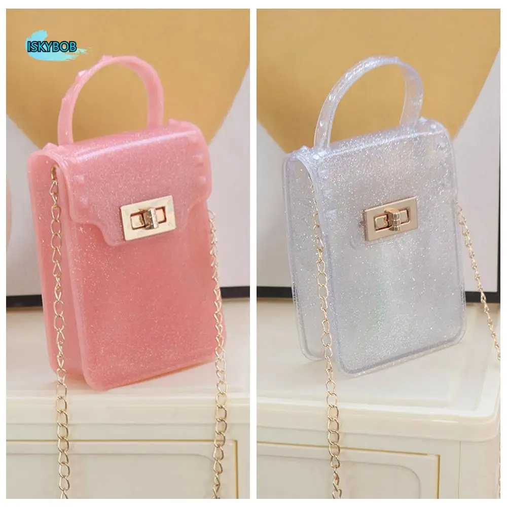 Practical Vertical Style Shoulder Bag Fashion Candy Color Jelly Bag Sweet PVC Handbags Girls
Practical Vertical Style Shoulder Bag Fashion Candy Color Jelly Bag Sweet PVC Handbags Girls