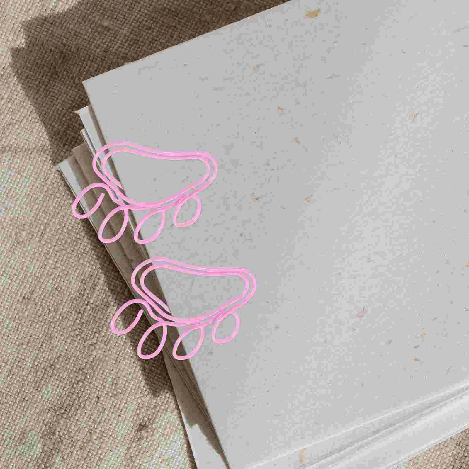 20 Pcs Cartoon Paw Print Paper Clip Tiny Clips Paperclips Delicate Folder for Document Clamp Office Metal File Claw Student
20 Pcs Cartoon Paw Print Paper Clip Tiny Clips Paperclips Delicate Folder for Document Clamp Office Metal File Claw Student