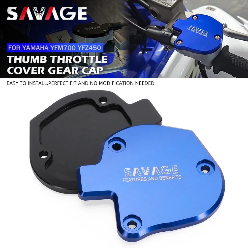 Thumb Throttle Cover For YAMAHA YFM700 Raptor 700 YFM 700R YFZ450 YZF450X YZF450R YFZ 450/X/R/SE Throttle Gear Cap Guard
Thumb Throttle Cover For YAMAHA YFM700 Raptor 700 YFM 700R YFZ450 YZF450X YZF450R YFZ 450/X/R/SE Throttle Gear Cap Guard