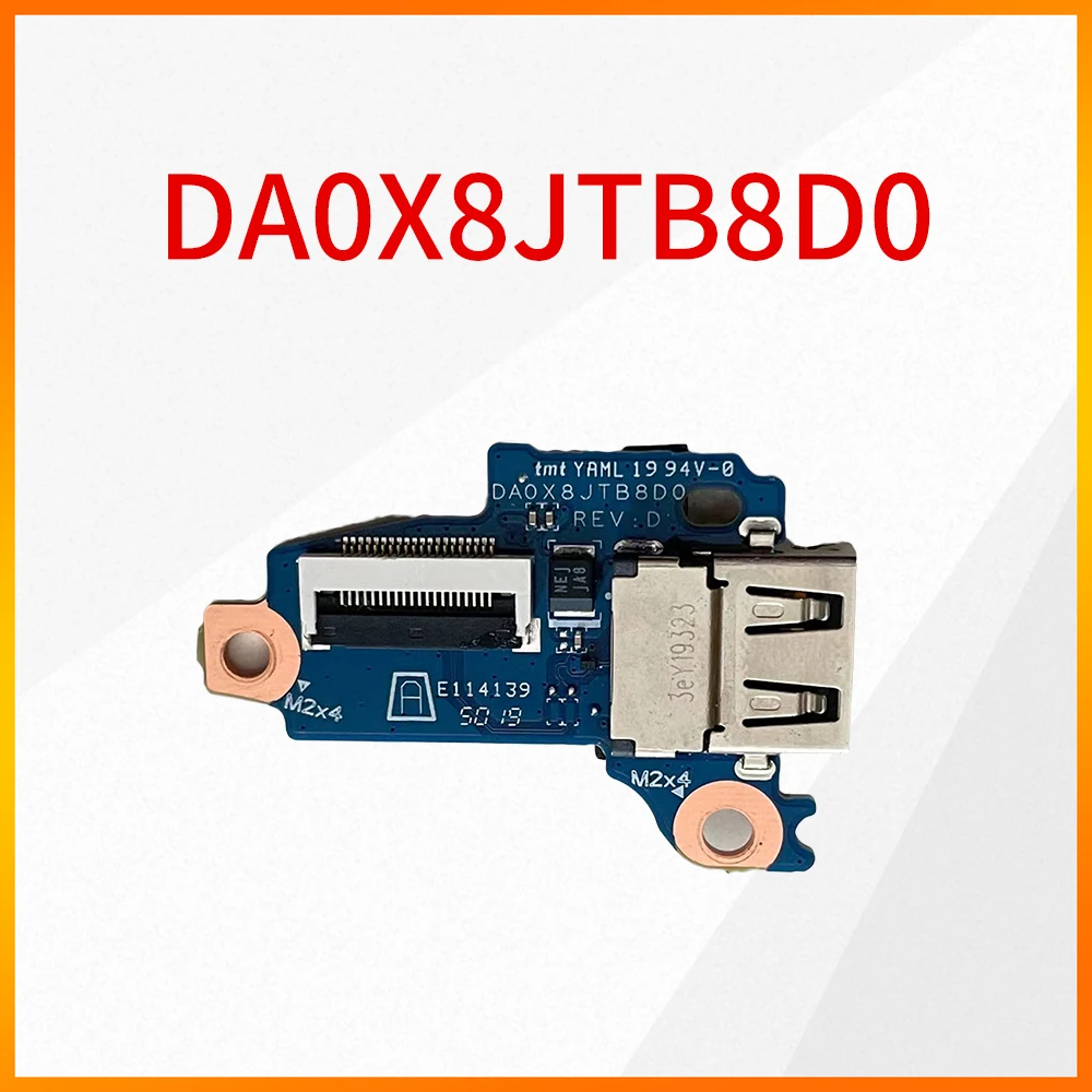 Original DA0X8JTB8D0 E114139 USB Small Board For HP ProBook 440 445R G6 G7 ZHAN 66 PRO 14 G2 G3 Laptop USB Card Board
Original DA0X8JTB8D0 E114139 USB Small Board For HP ProBook 440 445R G6 G7 ZHAN 66 PRO 14 G2 G3 Laptop USB Card Board