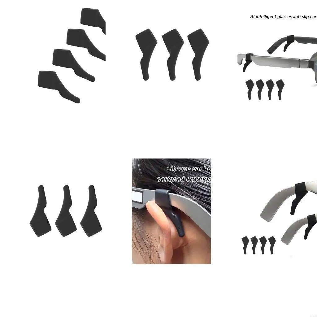 2Pair Universal Fit Ear Hook Grips for Air4/Onepro Glasses AR Devices
2Pair Universal Fit Ear Hook Grips for Air4/Onepro Glasses AR Devices