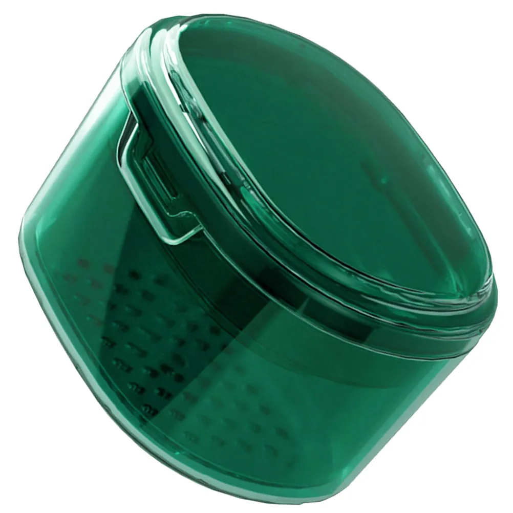 Compact Denture Box Small Retainer Case with Leak Proof Screw Lid Double Compartment for Cleaning Storage Denture Organizer
Compact Denture Box Small Retainer Case with Leak Proof Screw Lid Double Compartment for Cleaning Storage Denture Organizer