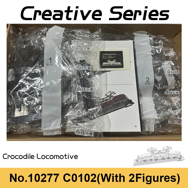 1292pcs High-Tech Series Crocodile Locomotive Building Blocks Steam City Trains Tracks Car Model Bricks Toys For Boys Kids Gifts
1292pcs High-Tech Series Crocodile Locomotive Building Blocks Steam City Trains Tracks Car Model Bricks Toys For Boys Kids Gifts