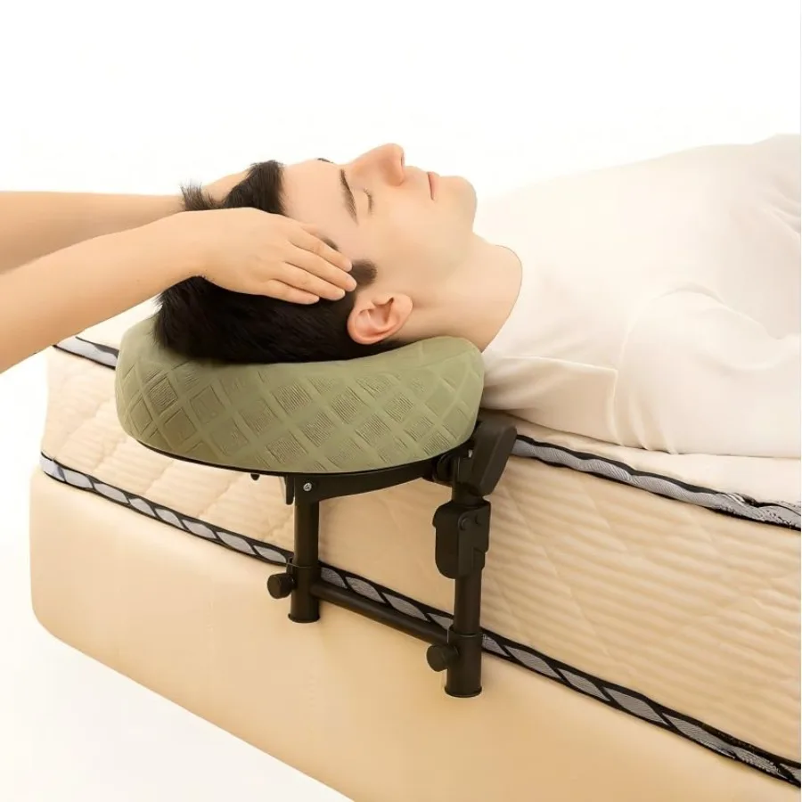 Adjustable Massage Headrest for Bed Portable Face Cradle Pillow for Sleeping Mattress Use at Home Soft Cushion Support for Face
Adjustable Massage Headrest for Bed Portable Face Cradle Pillow for Sleeping Mattress Use at Home Soft Cushion Support for Face