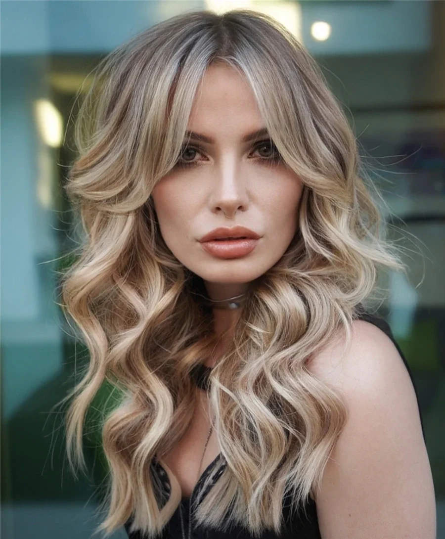 Soft Ombre Blond Wave Hair 150 density and 13×4 100%human hair wig lace front wig, with baby hair pre plucked
Soft Ombre Blond Wave Hair 150 density and 13×4 100%human hair wig lace front wig, with baby hair pre plucked