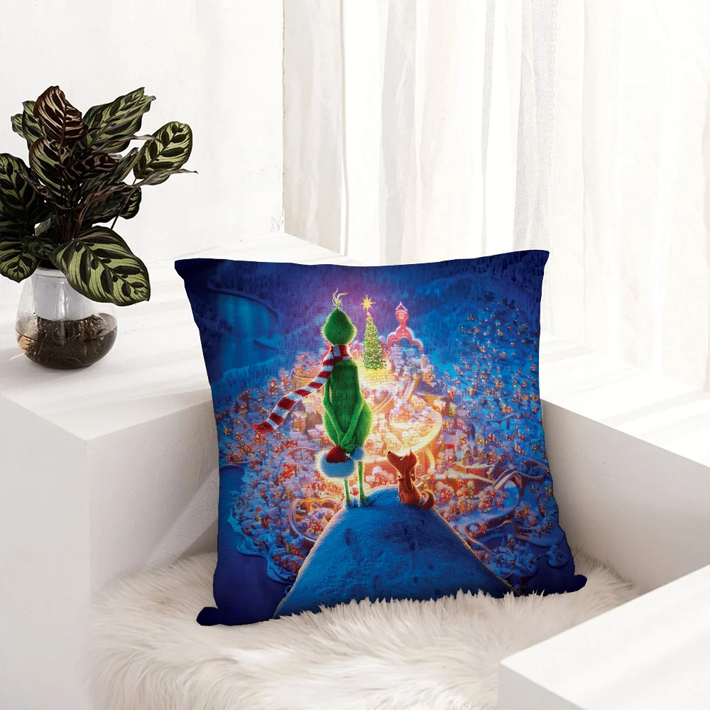 Cartoon G-GrinchHs Cute Pillow Case Plush Fabric Soft Pillowcase Double Sided Print Sofa Cushion Cover Throw Pillow Cover
Cartoon G-GrinchHs Cute Pillow Case Plush Fabric Soft Pillowcase Double Sided Print Sofa Cushion Cover Throw Pillow Cover
