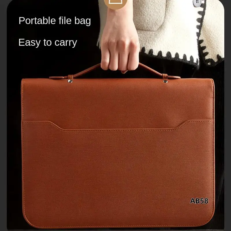 Zippered Portfolio Organizer, Leather Padfolio Binder, Professional Business Binder, Organizer For Ipad/Document
Zippered Portfolio Organizer, Leather Padfolio Binder, Professional Business Binder, Organizer For Ipad/Document