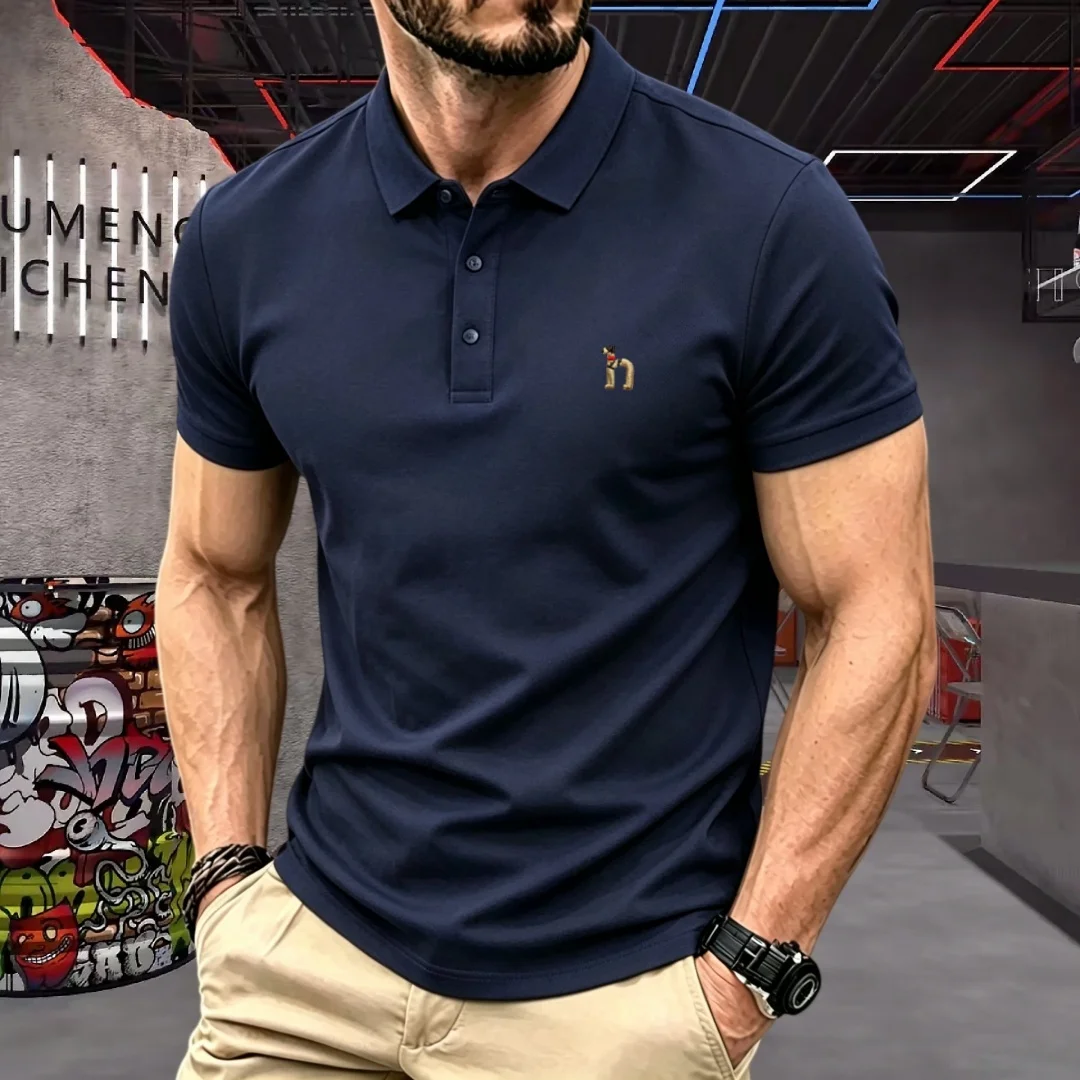 100% pure cotton high-end brand men's short sleeve polo shirt 2026 summer luxury fashion dog embroidery golf top casual T-shirt
100% pure cotton high-end brand men's short sleeve polo shirt 2026 summer luxury fashion dog embroidery golf top casual T-shirt