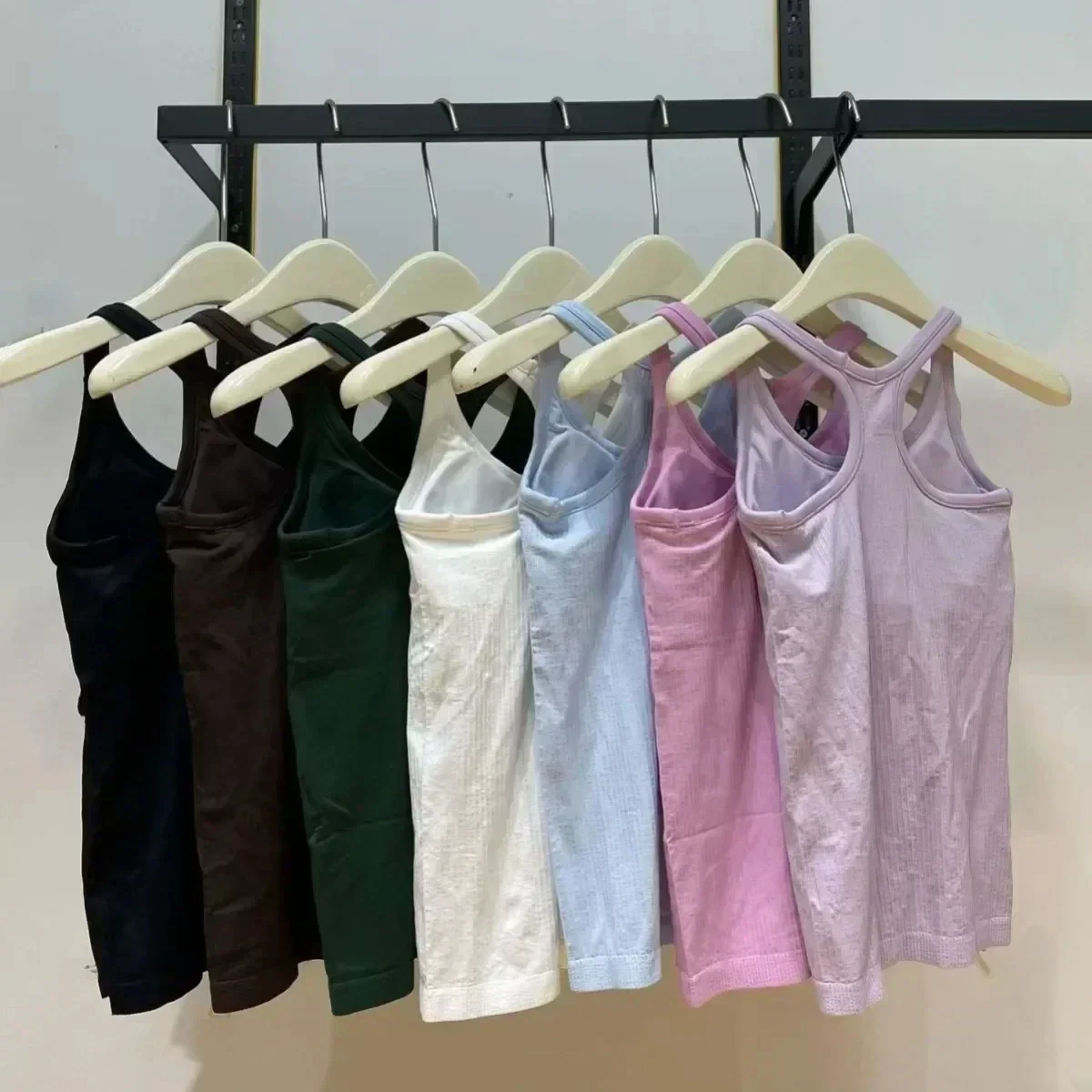 Lemon Solid Rib Women Sport Tank Top Y-shape Soft Yoga Vest Breathable Quick-drying Running T-shirt Comfortable Removable Chest
Lemon Solid Rib Women Sport Tank Top Y-shape Soft Yoga Vest Breathable Quick-drying Running T-shirt Comfortable Removable Chest