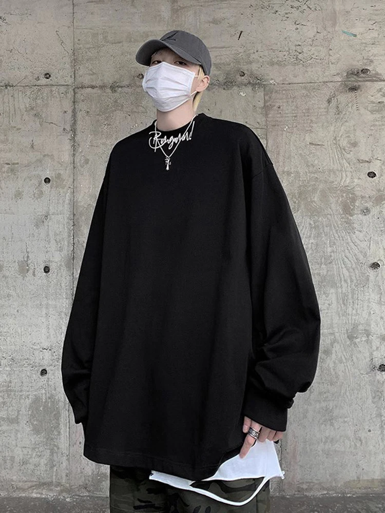 Модная мужская футболка в стиле хип-хоп с длинным рукавом, американский уличный стиль, плотный свитшот, износостойкая футболка, нижнее белье.
Модная мужская футболка в стиле хип-хоп с длинным рукавом, американский уличный стиль, плотный свитшот, износостойкая футболка, нижнее белье.