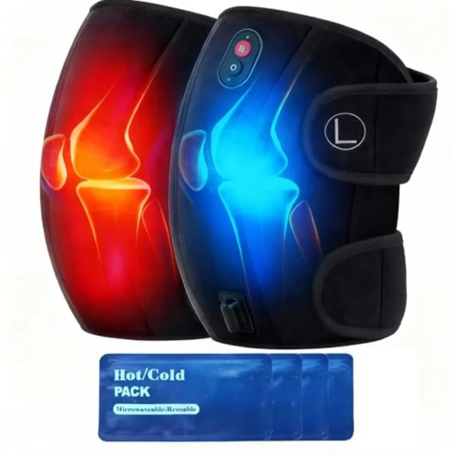 FSA Eligible HSA Knee Massager with Heat Knee Pain Relief Knee Heating Pad Electric Heated Knee Brace with 2 Heating Levels 5 V
FSA Eligible HSA Knee Massager with Heat Knee Pain Relief Knee Heating Pad Electric Heated Knee Brace with 2 Heating Levels 5 V