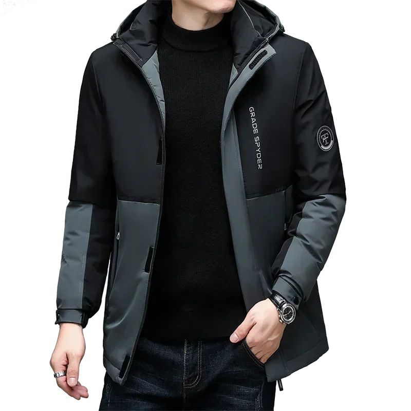 High-end Fashion Coats Casual Splicing Down Cotton Jackets men plus size warm Men's Plush Thick parkas Hooded Cotton Jackets men
High-end Fashion Coats Casual Splicing Down Cotton Jackets men plus size warm Men's Plush Thick parkas Hooded Cotton Jackets men
