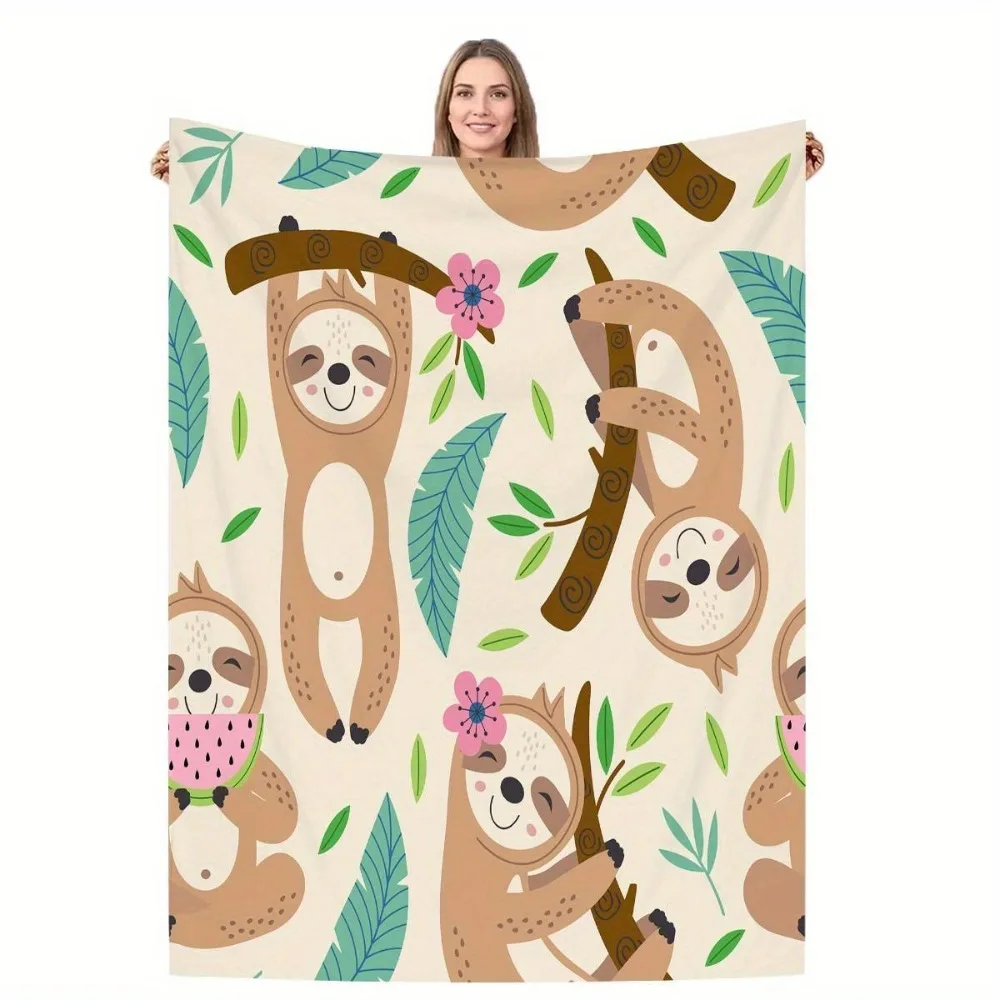 Comfortable Sloth Blanket Soft and Comfortable for All Seasons Travel Office or Home Decor Available in A Variety of Sizes
Comfortable Sloth Blanket Soft and Comfortable for All Seasons Travel Office or Home Decor Available in A Variety of Sizes