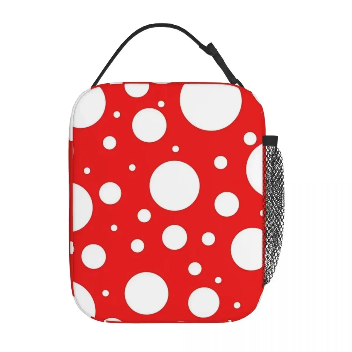 Изолированная сумка для обеда Yayoi Kusama, аксессуары в стиле узора, коробка для еды, многофункциональный холодильник, термобокс для бенто для пикника
Изолированная сумка для обеда Yayoi Kusama, аксессуары в стиле узора, коробка для еды, многофункциональный холодильник, термобокс для бенто для пикника