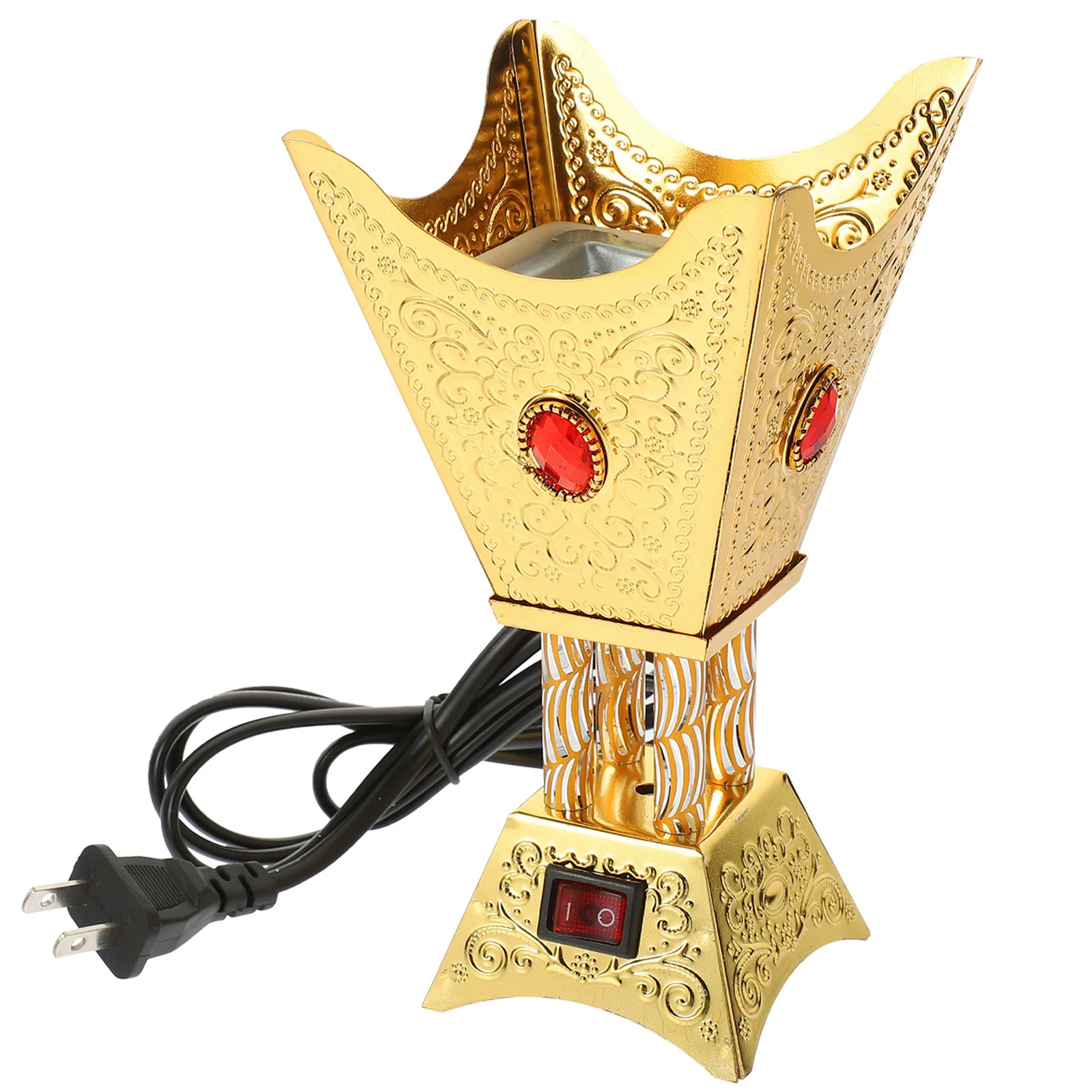 Plug-in Electric Incense Burner Eastern Style Stick Holder Frankincense Charcoal for Decorative Censer Arab
Plug-in Electric Incense Burner Eastern Style Stick Holder Frankincense Charcoal for Decorative Censer Arab