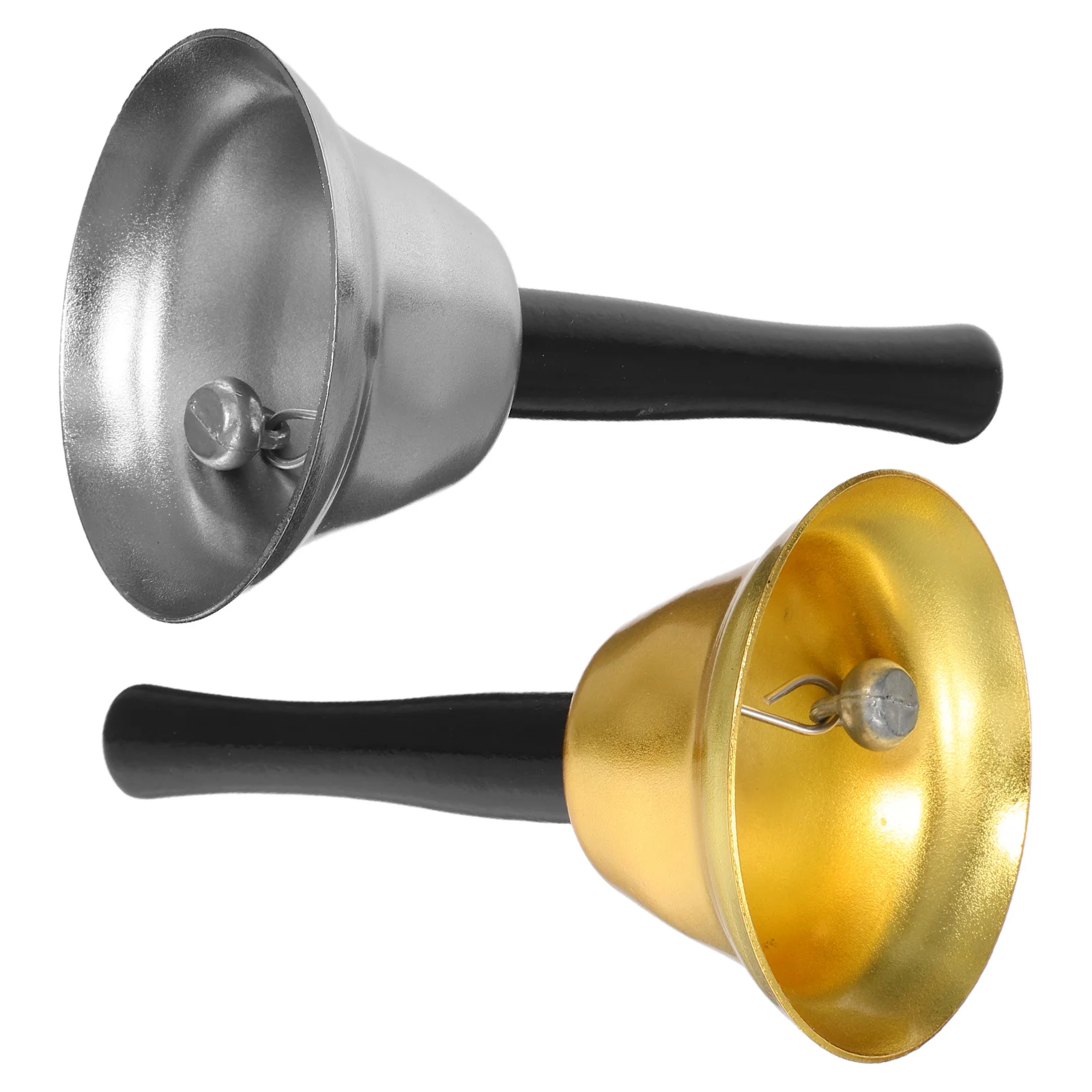 2Pcs Hand Bell Iron Rattle Bell with Wooden Handle Loud Clear Sound for Christmas Party Santa Claus Dinner Restaurant Call
2Pcs Hand Bell Iron Rattle Bell with Wooden Handle Loud Clear Sound for Christmas Party Santa Claus Dinner Restaurant Call