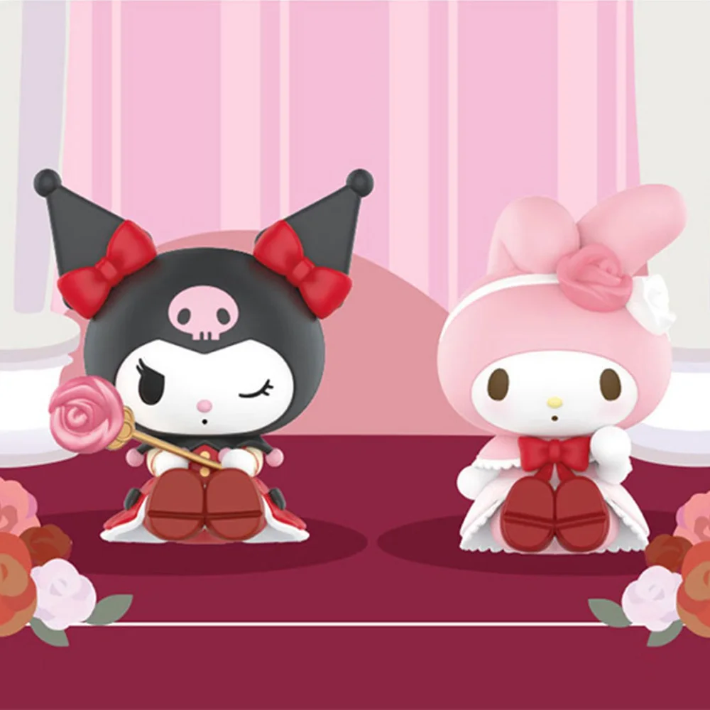 Sanrio Genuine Anime Figures My Melody Kuromi Rose And The Count Series Figure Dolls Toys Desktop Collection Ornament Decoration
Sanrio Genuine Anime Figures My Melody Kuromi Rose And The Count Series Figure Dolls Toys Desktop Collection Ornament Decoration