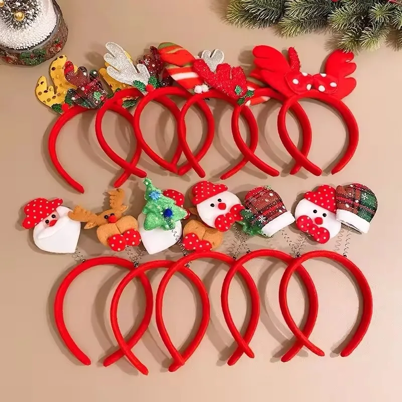 Cute Christmas Headband Kids Adult Santa Claus Elk Xmax Hair Accessories Party Photo Props Christmas Decoration New Year Gifts
Cute Christmas Headband Kids Adult Santa Claus Elk Xmax Hair Accessories Party Photo Props Christmas Decoration New Year Gifts