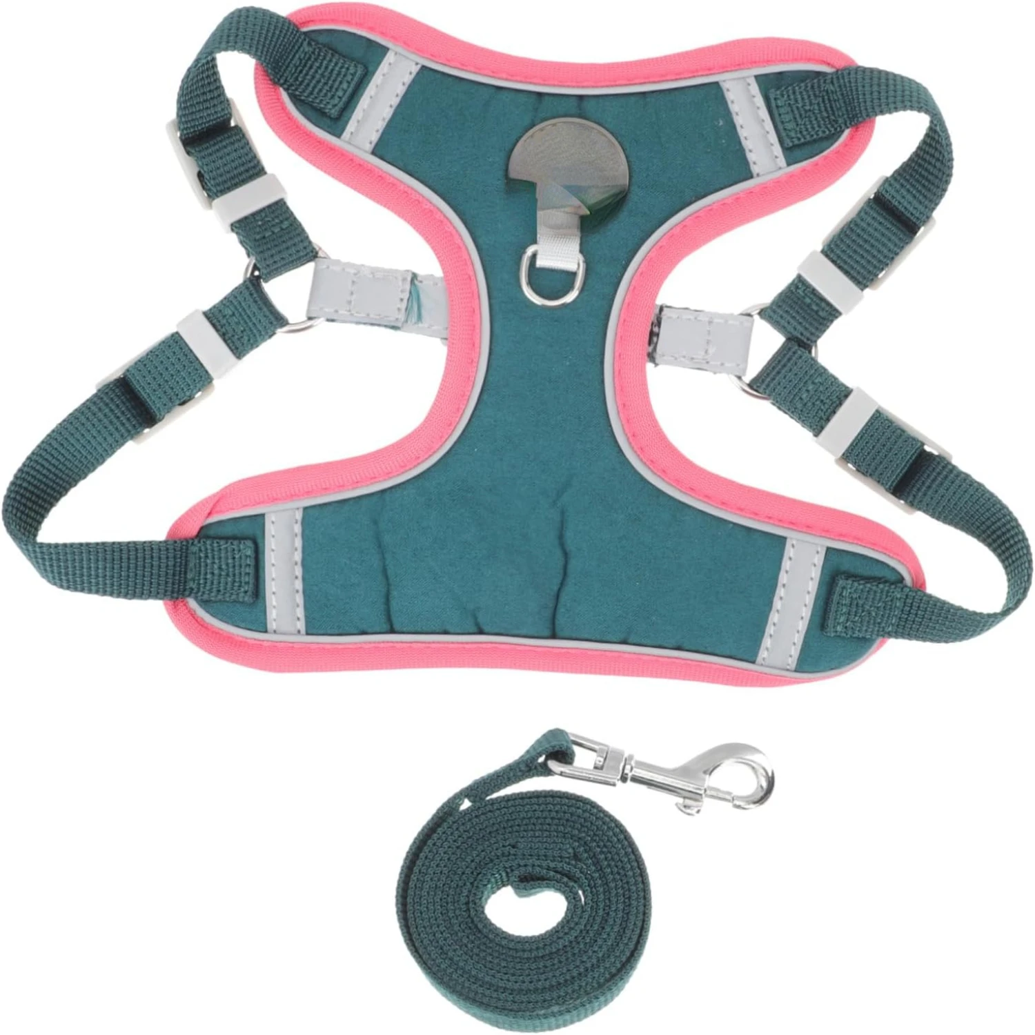 tial accessory. Stand out and shine with this stylish, trendy, and reflective pet vest set, designed to keep your furry friend s
tial accessory. Stand out and shine with this stylish, trendy, and reflective pet vest set, designed to keep your furry friend s