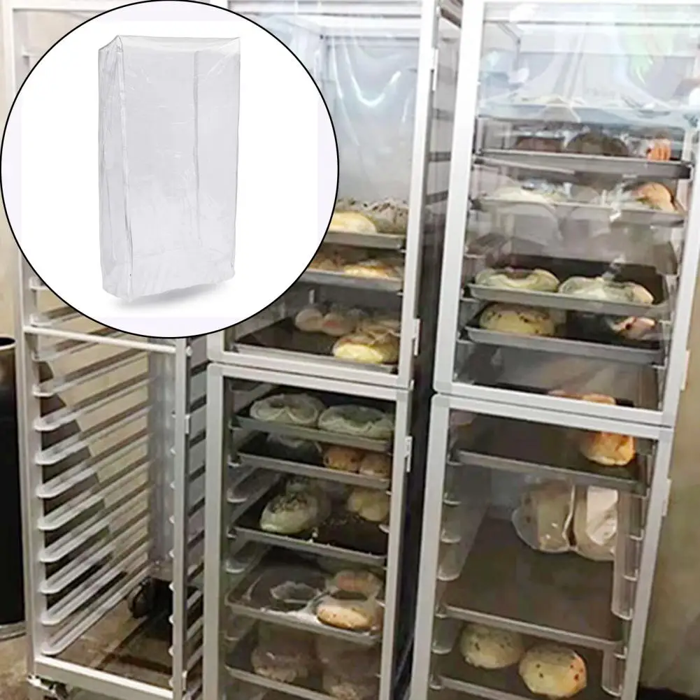 Tear-resistant Bread Rack Case Transparent Bread Rack Cover with Zipper Closure for Home Bakery Bun Pan Rack Cover for Baking
Tear-resistant Bread Rack Case Transparent Bread Rack Cover with Zipper Closure for Home Bakery Bun Pan Rack Cover for Baking