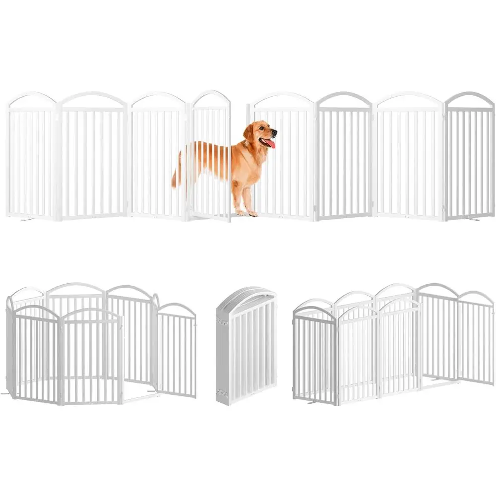 Extra Wide 192 Tall Freestanding Dog Gate with Door, 36 Tall, Suitable for Indoor and Outdoor Use
Extra Wide 192 Tall Freestanding Dog Gate with Door, 36 Tall, Suitable for Indoor and Outdoor Use