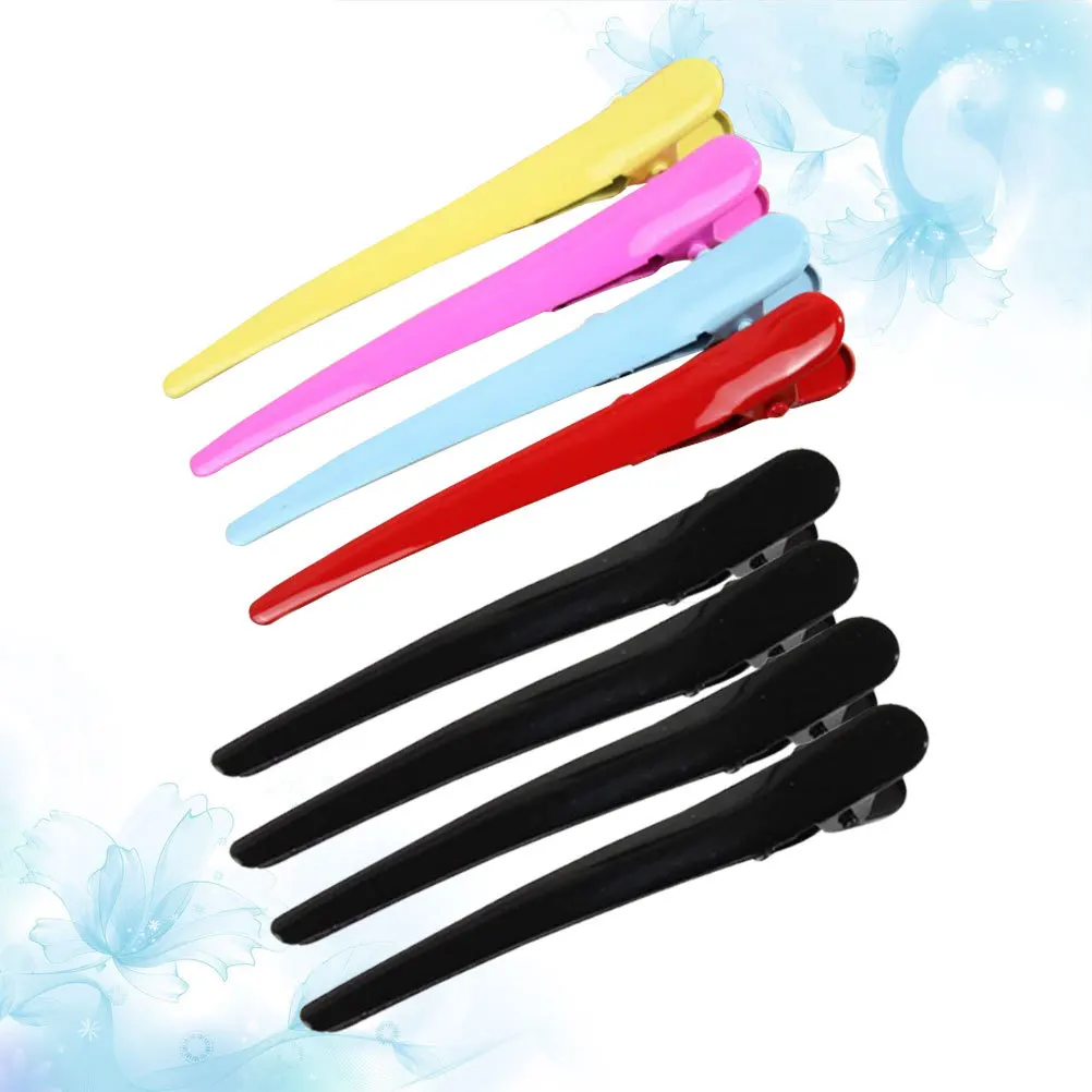 8 Pcs Metal Painted Duckbill Clip Casual Hair Clips for Extensions Alloy Alligator
8 Pcs Metal Painted Duckbill Clip Casual Hair Clips for Extensions Alloy Alligator