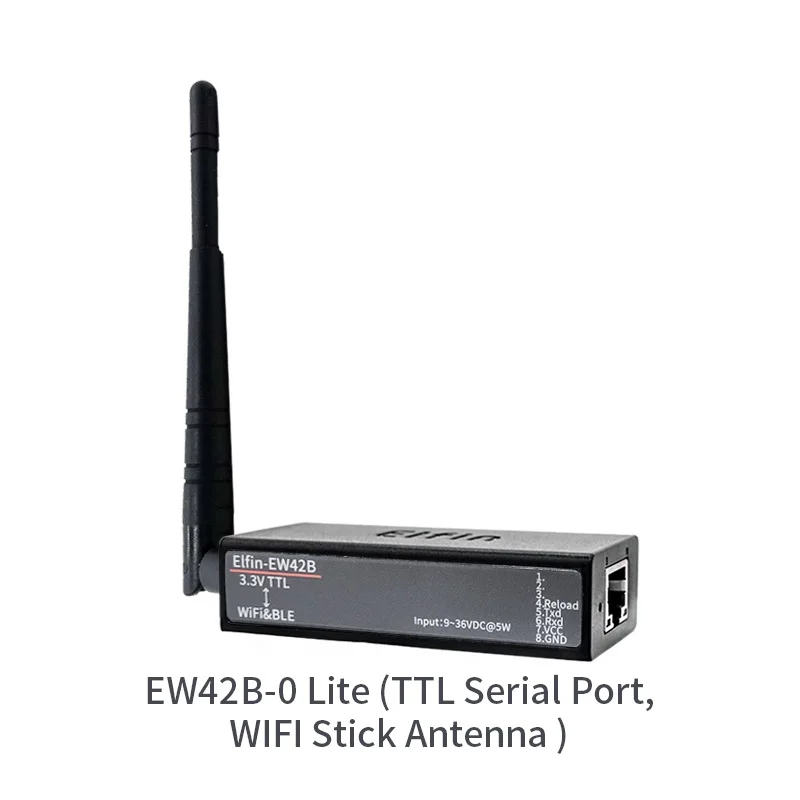 Serial Port RS485 to WiFi Serial Device Server Elfin-EW41 Support TCP/IP Telnet Modbus TCP Protocol IOT Data Transfer Converter
Serial Port RS485 to WiFi Serial Device Server Elfin-EW41 Support TCP/IP Telnet Modbus TCP Protocol IOT Data Transfer Converter