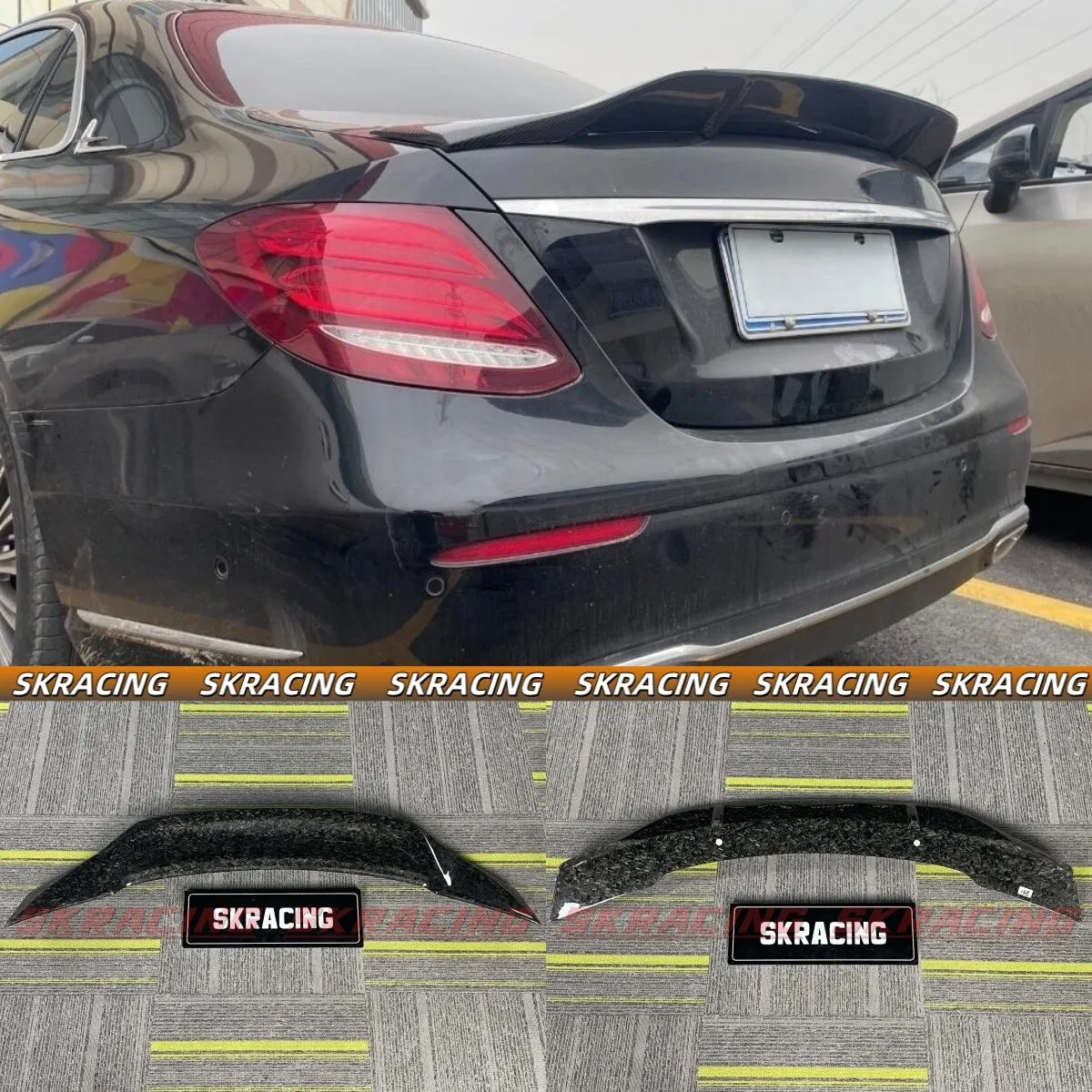 Forged Carbon/Carbon Fiber/Gloss Black Rear Spoiler Wing For Benz W213 4DR 17-20
Forged Carbon/Carbon Fiber/Gloss Black Rear Spoiler Wing For Benz W213 4DR 17-20