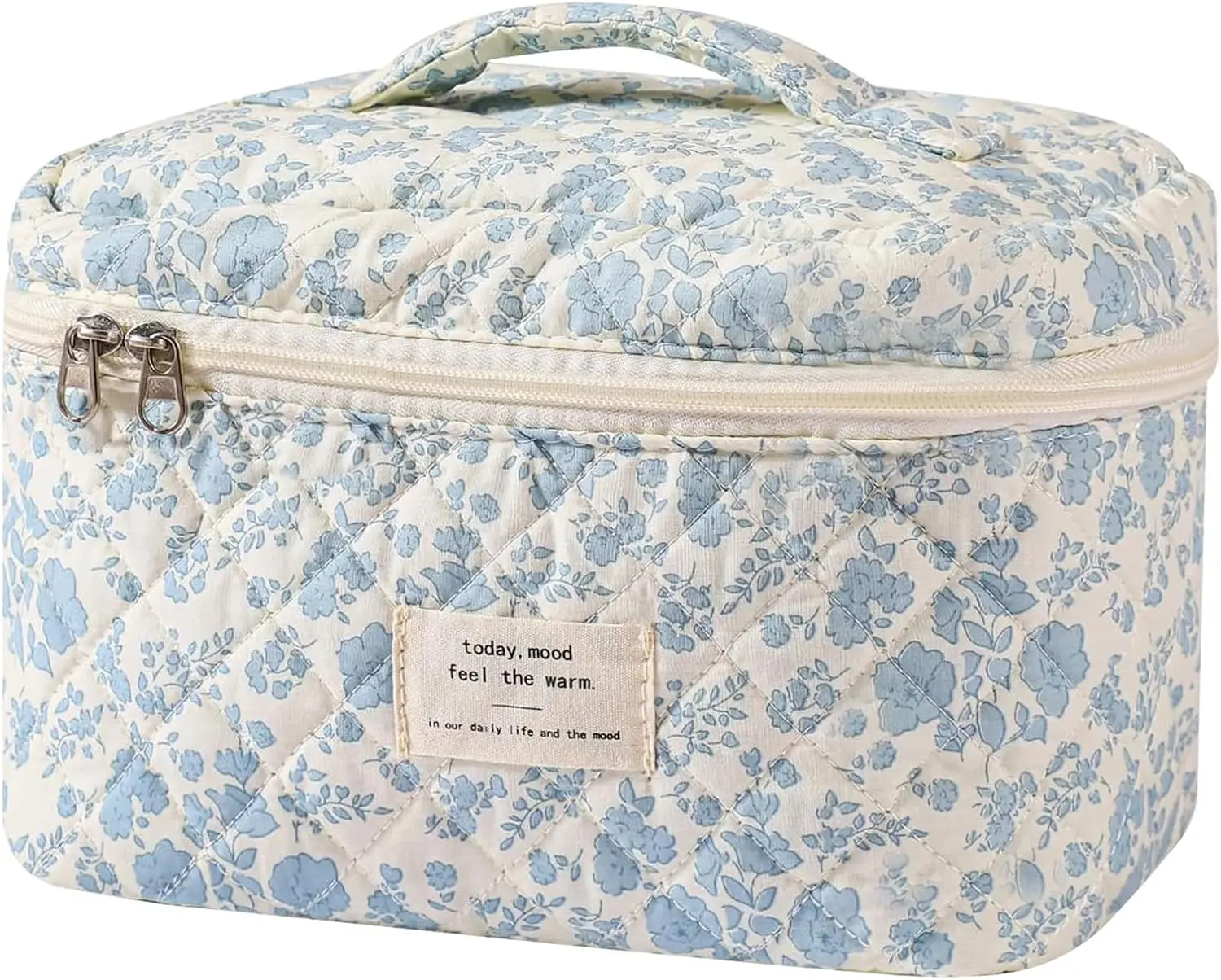 Gosect Large Makeup Bag, Cute Cosmetic Bag for Women Girls, Floral Coquette Aesthetic Toiletry Bag, Travel Make Up Organizer Bag (BDLH)
Gosect Large Makeup Bag, Cute Cosmetic Bag for Women Girls, Floral Coquette Aesthetic Toiletry Bag, Travel Make Up Organizer Bag (BDLH)