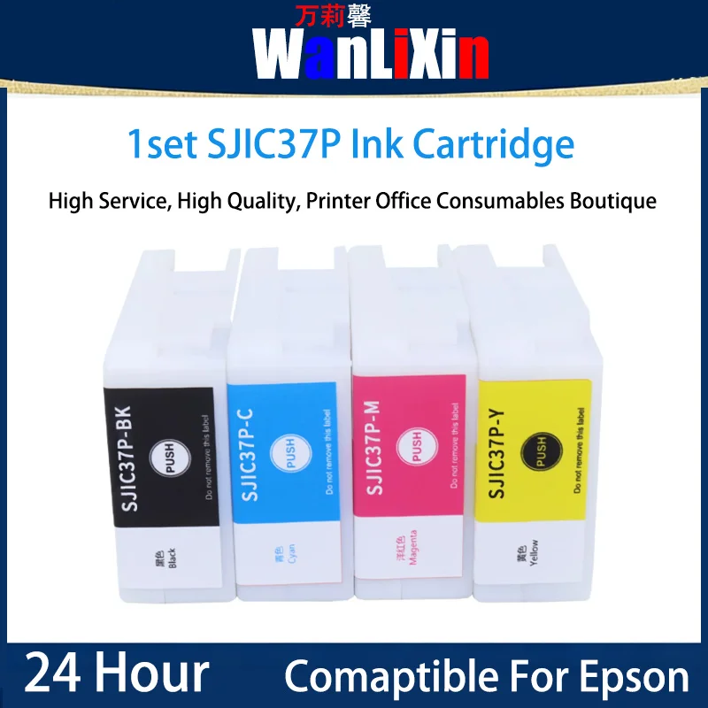 1set SJIC37P Ink Cartridge Compatible For Epson CW-C6020AM CW-C6020PM CW-C6520AM CW-C6520PM
1set SJIC37P Ink Cartridge Compatible For Epson CW-C6020AM CW-C6020PM CW-C6520AM CW-C6520PM