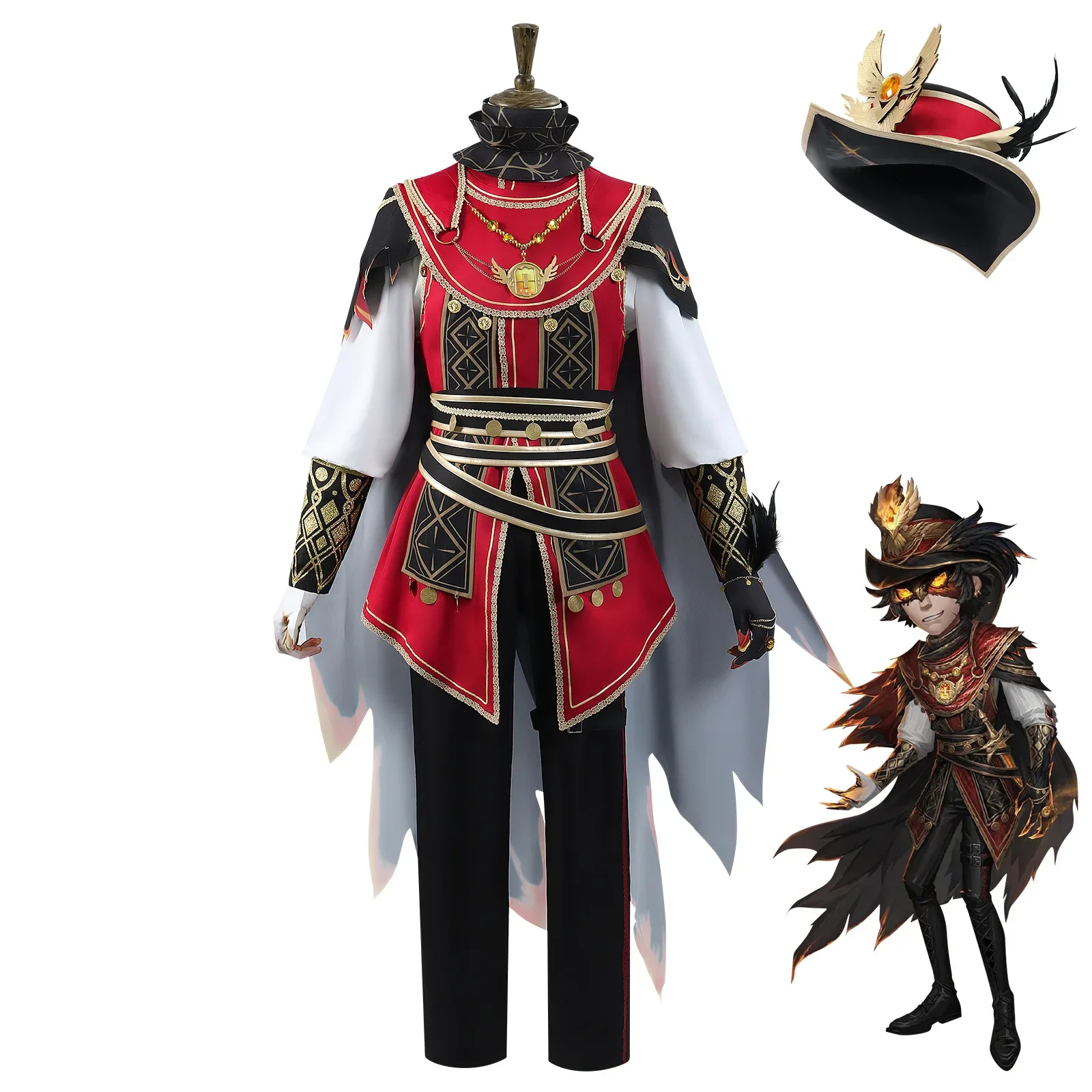 The Fifth Personality Cosplay Explorer - The Legacy Of Gaia Cosplay Two-dimensional Role-playing Suit
The Fifth Personality Cosplay Explorer - The Legacy Of Gaia Cosplay Two-dimensional Role-playing Suit