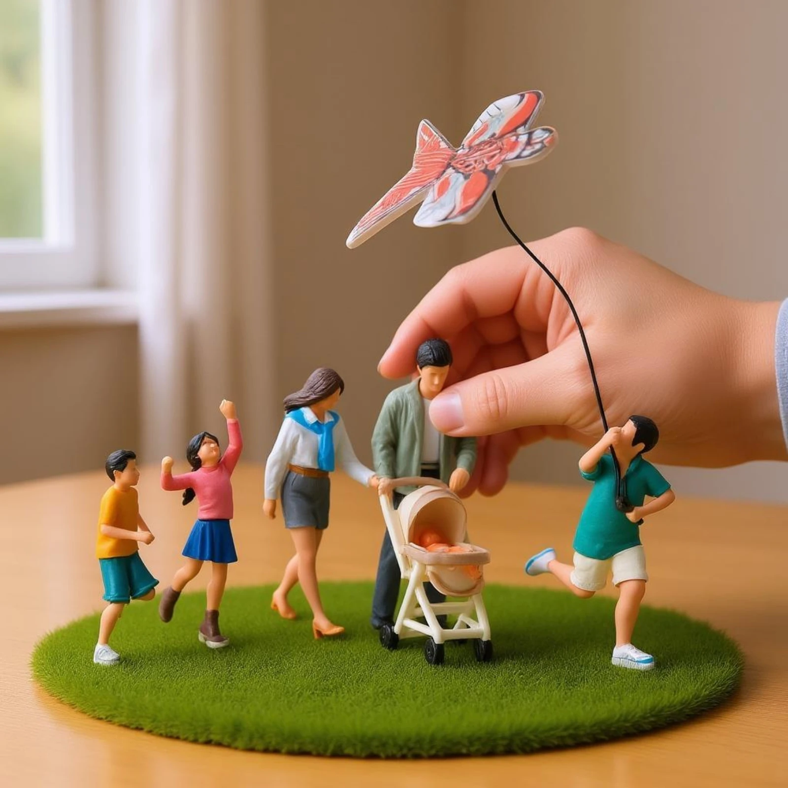 Vernal Scene Model Collectible Kite Flying Model Resin Miniature Scene Detailed Craftsmanship Resin Scene Display Person
Vernal Scene Model Collectible Kite Flying Model Resin Miniature Scene Detailed Craftsmanship Resin Scene Display Person
