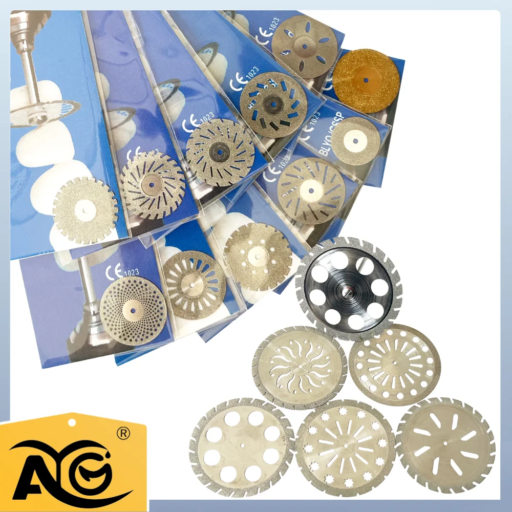 AG 1Pcs Dental Lab Double Sided Diamond Cutting Disc 45/50mm for Separating Polishing Ceramic Crown Plaster or Jade Diamond Disc
AG 1Pcs Dental Lab Double Sided Diamond Cutting Disc 45/50mm for Separating Polishing Ceramic Crown Plaster or Jade Diamond Disc