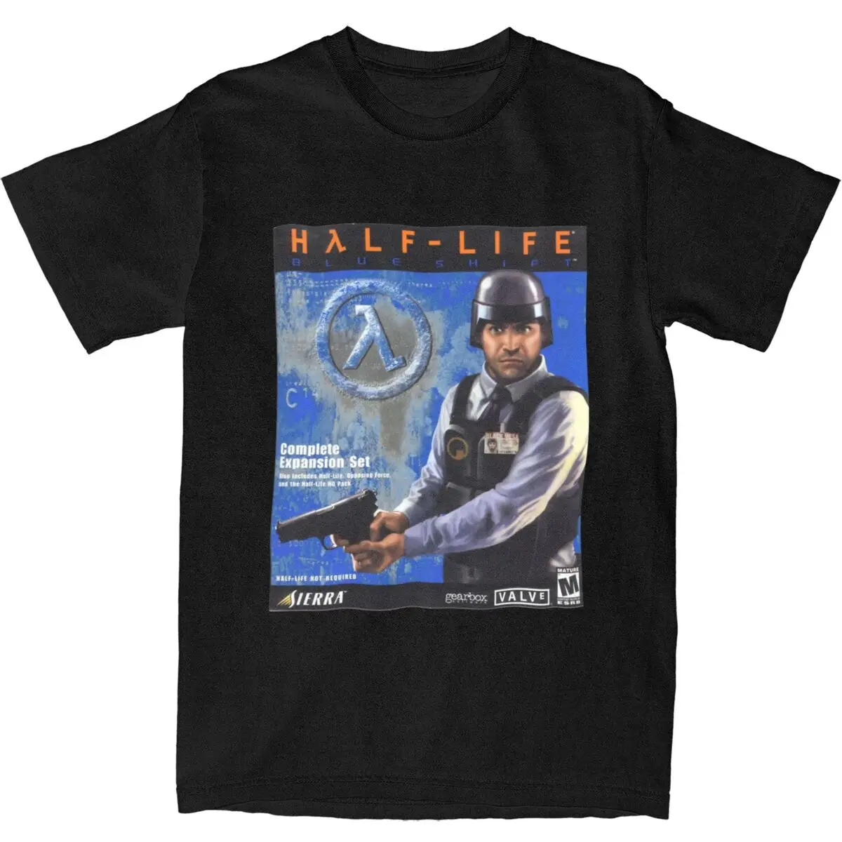 Men's Videogames Blue Shift Sierra Box Art 2001 T-Shirts Halfs Lifes Cotton Tees Summer Short-Sleeved Round Neck Tee Shirt
Men's Videogames Blue Shift Sierra Box Art 2001 T-Shirts Halfs Lifes Cotton Tees Summer Short-Sleeved Round Neck Tee Shirt