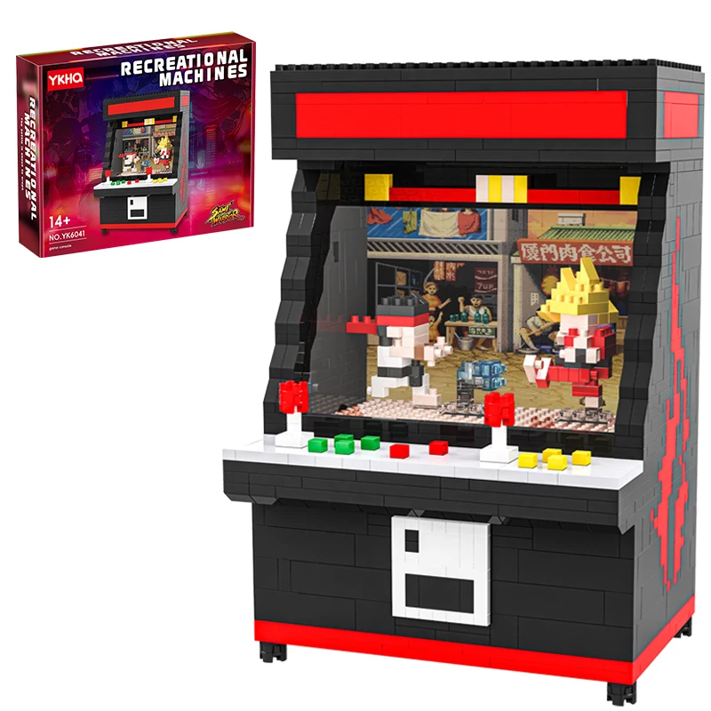 Creative Japanese Anime Fighter Game Machine Building Blocks Models Micro Particle Block Sets Educational Toys Christmas Gift For Teenagers Adult Friend
Creative Japanese Anime Fighter Game Machine Building Blocks Models Micro Particle Block Sets Educational Toys Christmas Gift For Teenagers Adult Friend
