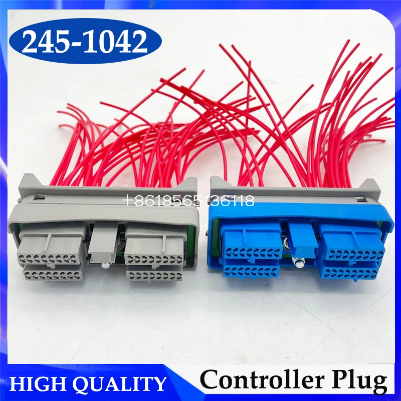 Разъем контроллера компьютерной платы на 64 контакта 245-1042 245-1043 (2451042 2451043) для двигателей C6.4 C7 C9
Разъем контроллера компьютерной платы на 64 контакта 245-1042 245-1043 (2451042 2451043) для двигателей C6.4 C7 C9