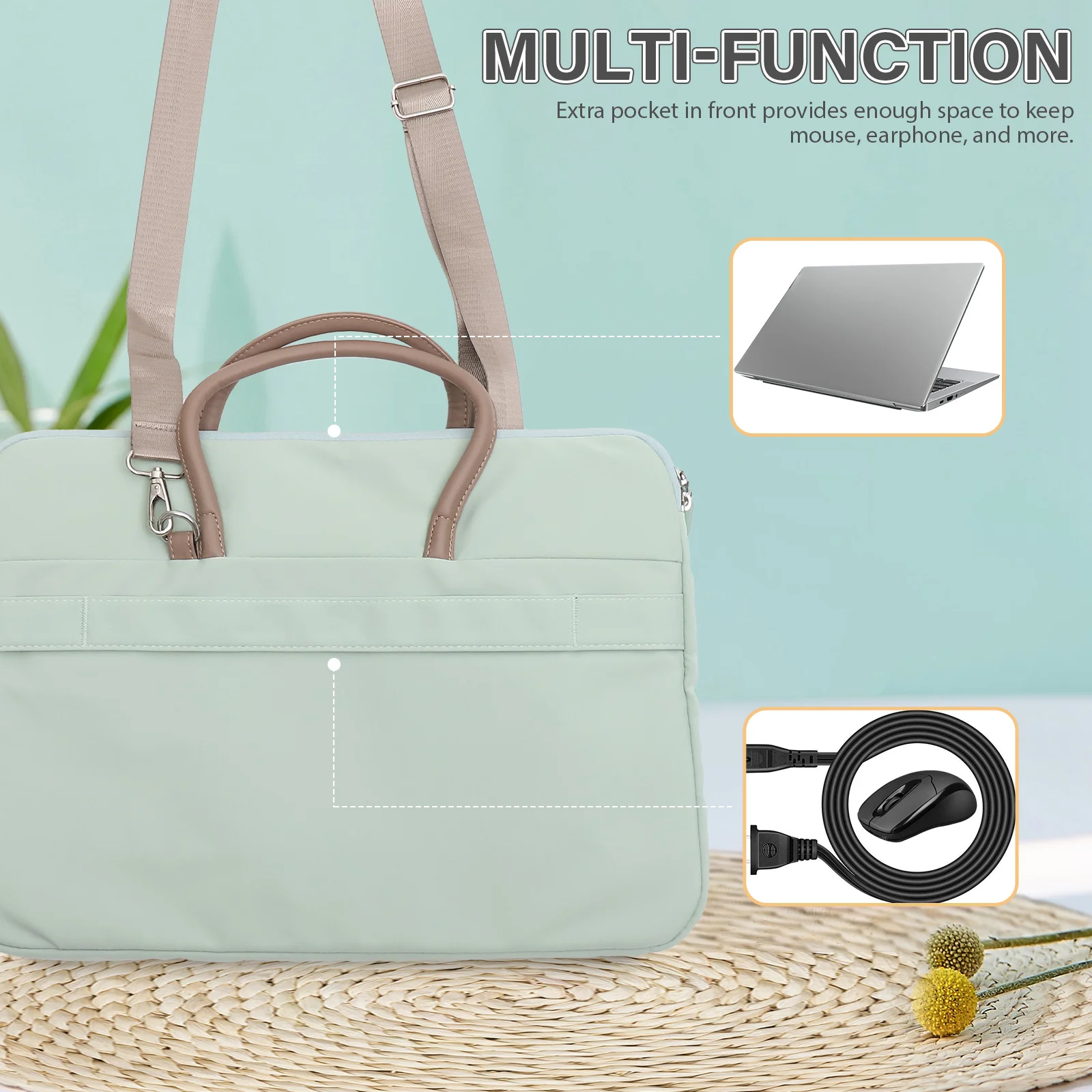 Полиэстеровая сумка для переноски ноутбука, вертикальный чехол для ноутбука, чехол для компьютера, портативный органайзер для хранения, дорожный чехол для ноутбука
Полиэстеровая сумка для переноски ноутбука, вертикальный чехол для ноутбука, чехол для компьютера, портативный органайзер для хранения, дорожный чехол для ноутбука