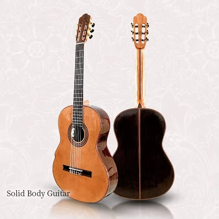 Высококачественная 4/4 39-дюймовая глянцевая однотонная красная сосна сзади из палисандра Высококачественная деревянная полуакустическая классическая гитара
Высококачественная 4/4 39-дюймовая глянцевая однотонная красная сосна сзади из палисандра Высококачественная деревянная полуакустическая классическая гитара