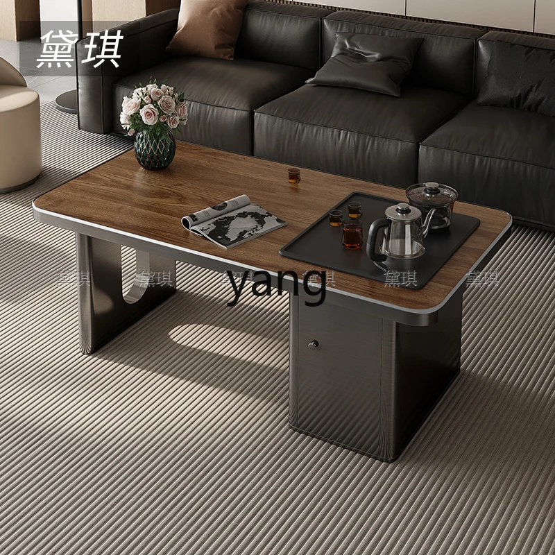 LTT living room home office small apartment brewing coffee table high-end rock slab tea table
LTT living room home office small apartment brewing coffee table high-end rock slab tea table