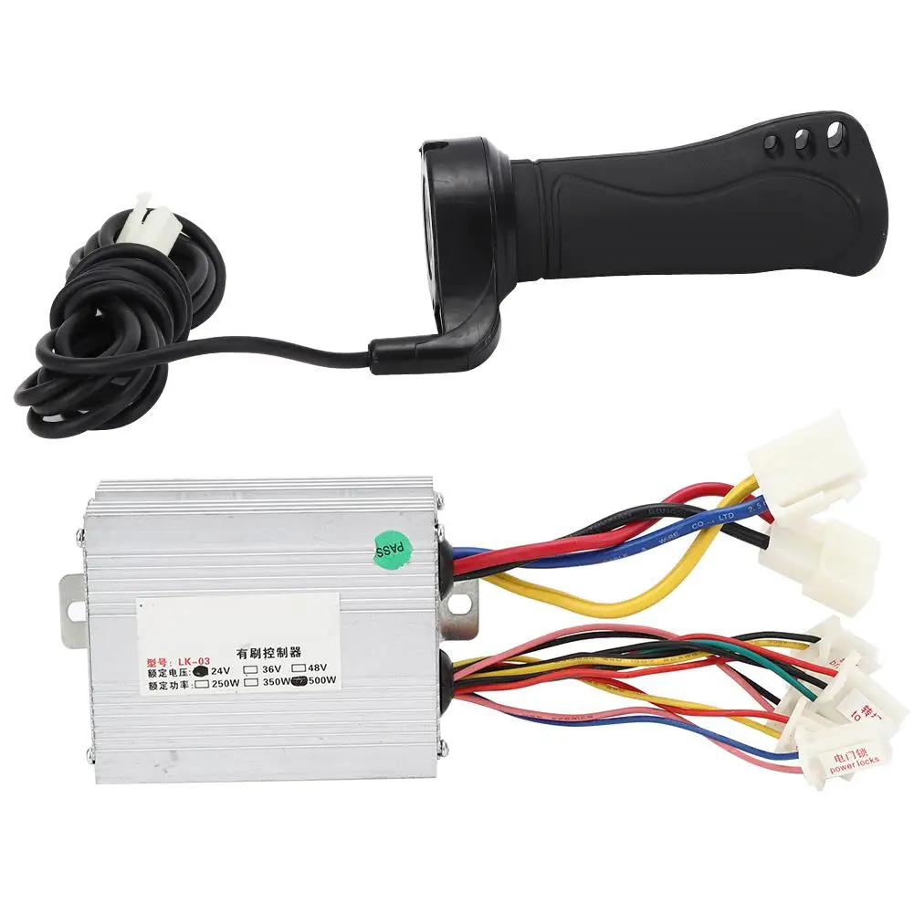 24V 500W Electric Bike Controller Set with Handlebar Grips & Extension Cable – Upgrade Your E-Bike Setup
24V 500W Electric Bike Controller Set with Handlebar Grips & Extension Cable – Upgrade Your E-Bike Setup