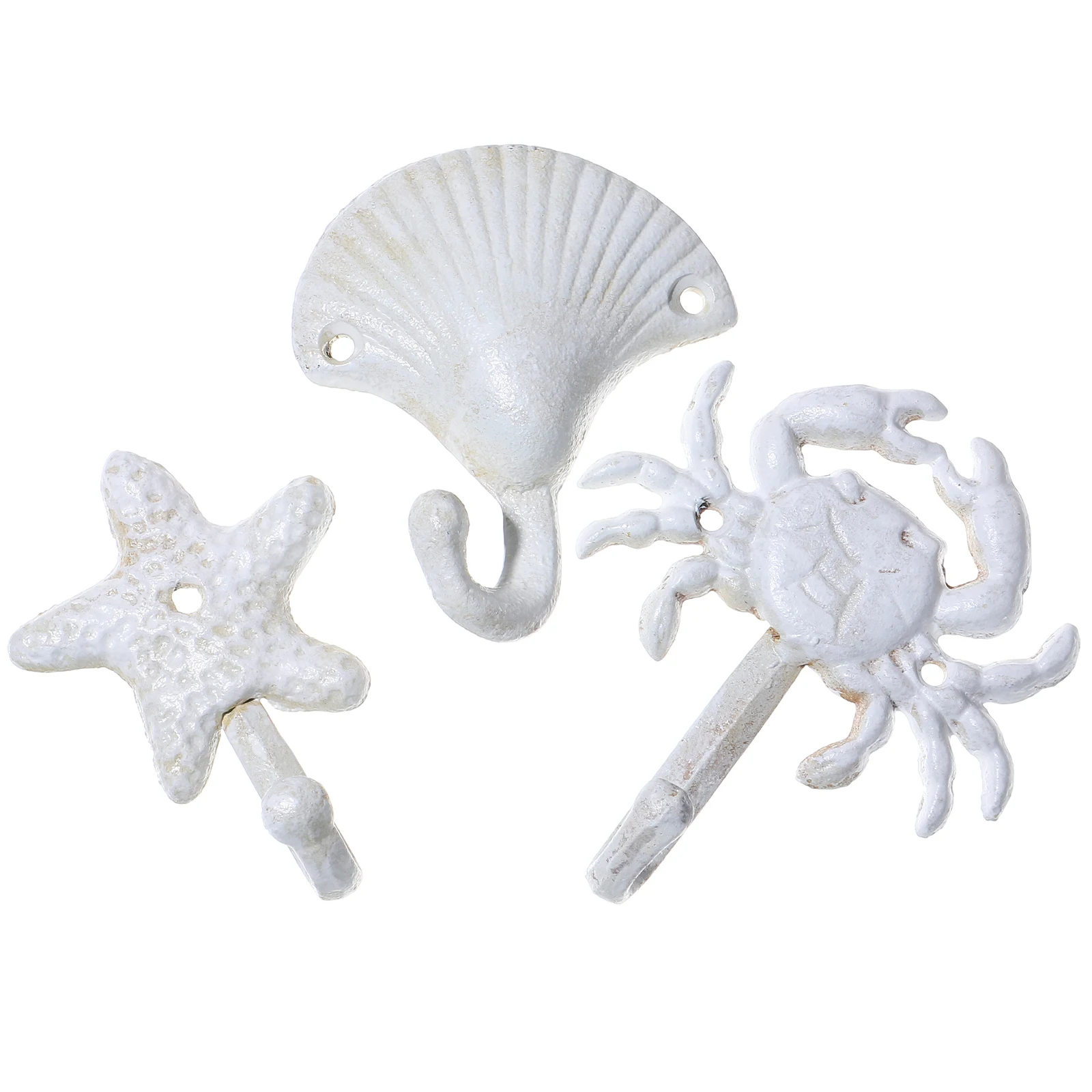 3pcs Wall Hooks Iron Sea Scallop Hanging Coats Hats Scarves Handbags Ocean Style Bathroom Kitchen Entryway
3pcs Wall Hooks Iron Sea Scallop Hanging Coats Hats Scarves Handbags Ocean Style Bathroom Kitchen Entryway