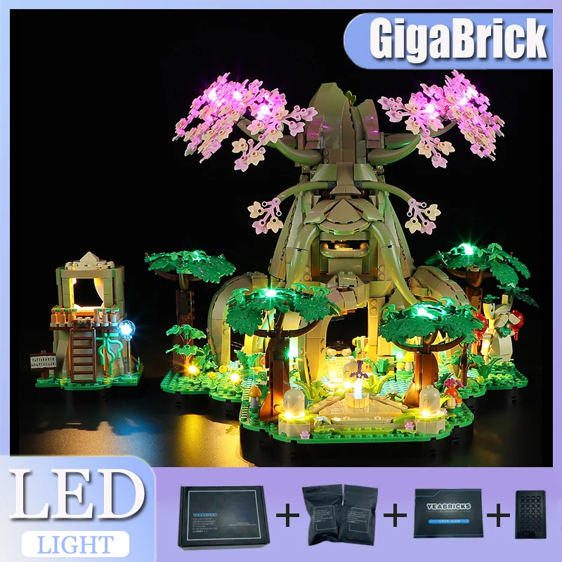 DIY LED Light Kit For LEGO 77092 Great Deku Tree 2-in-1 (Only LED Light,Without Blocks Model)
DIY LED Light Kit For LEGO 77092 Great Deku Tree 2-in-1 (Only LED Light,Without Blocks Model)