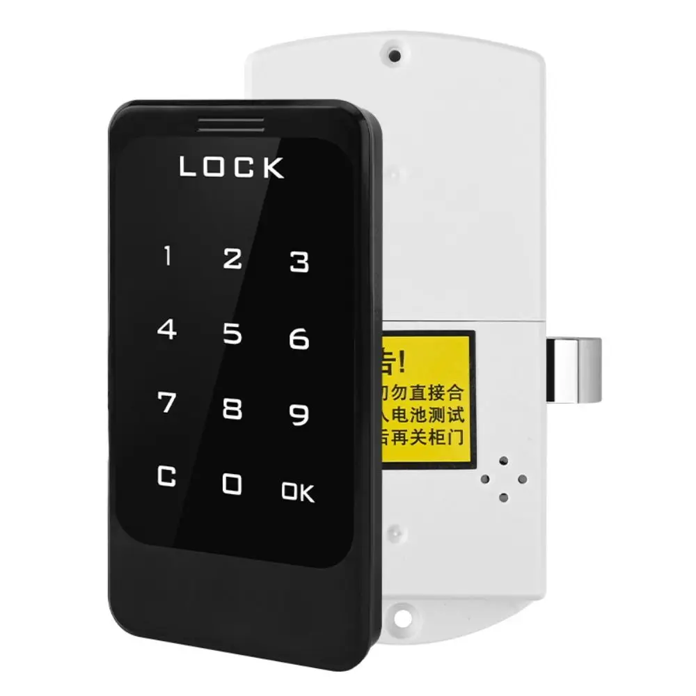 Keyless Digital Cabinet Locks Battery Powered Multifunctional Password Door Locks Access Control Combination Lock Home Security
Keyless Digital Cabinet Locks Battery Powered Multifunctional Password Door Locks Access Control Combination Lock Home Security