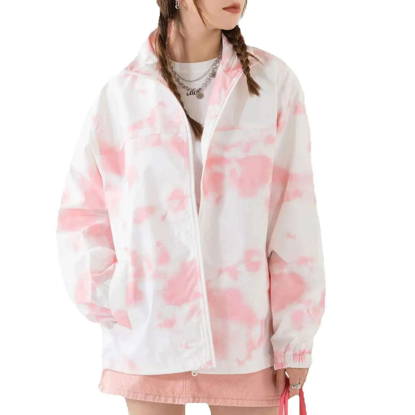 Womens Zip Up Jackets Lightweight Long Sleeve Windproof Outerwear Spring&Autumn Casual Loose Coats for Hiking Travel 24H shipped
Womens Zip Up Jackets Lightweight Long Sleeve Windproof Outerwear Spring&Autumn Casual Loose Coats for Hiking Travel 24H shipped
