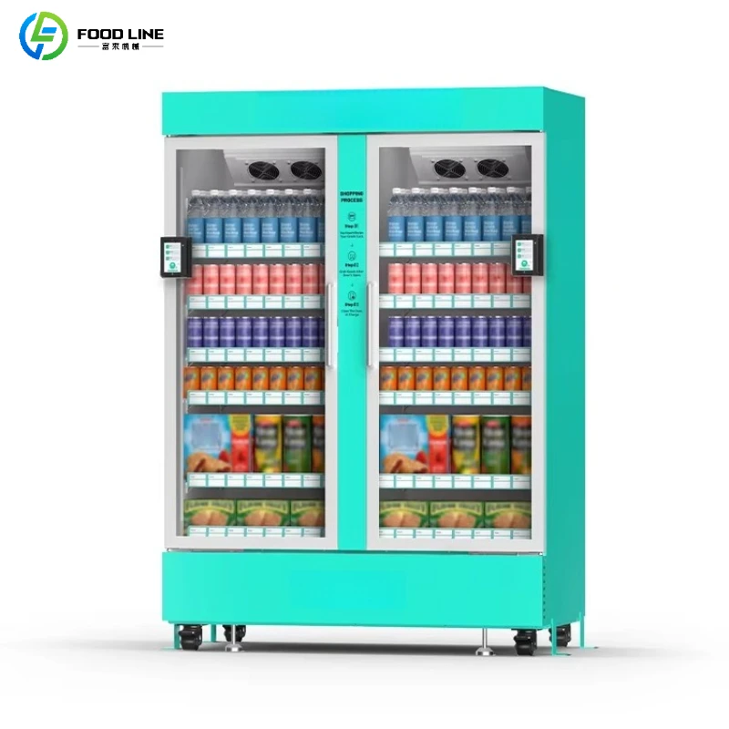 Customized 24 Hours Self-Service Snacks Drinks Vending Machine with Coin Bill Credit Card Payment System for Public Place
Customized 24 Hours Self-Service Snacks Drinks Vending Machine with Coin Bill Credit Card Payment System for Public Place