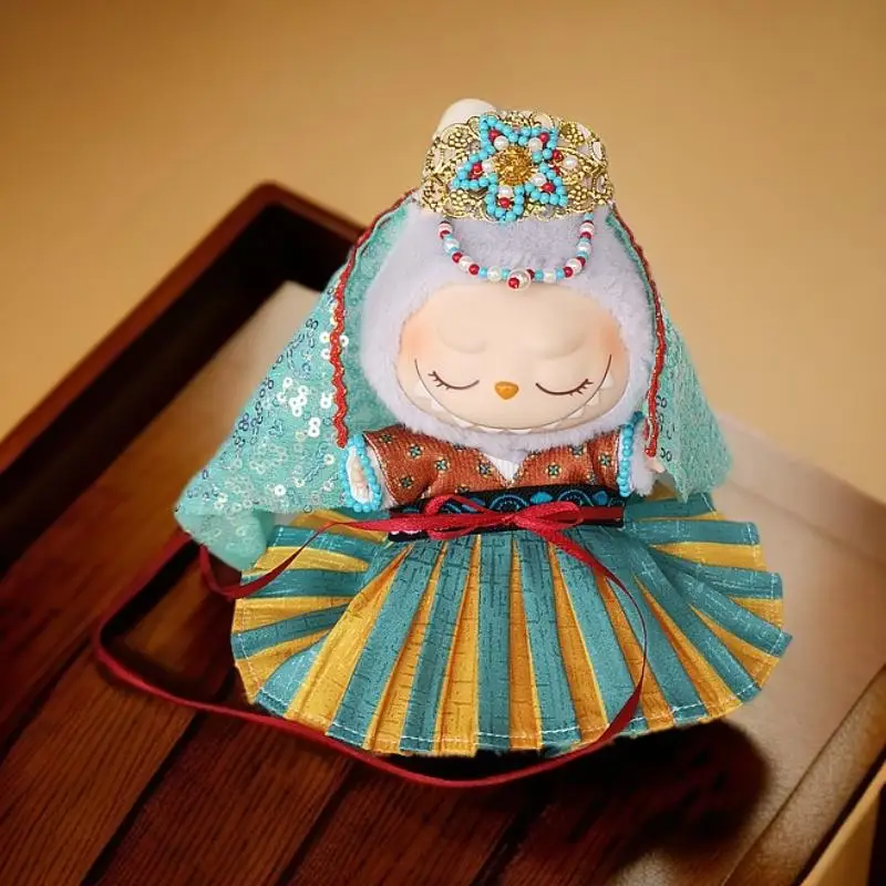 17cm Labubu Universal Baby Clothes Original Chinese Style Ancient Dunhuang Style Hanfu Creative Vinyl Pendant Doll Clothes Gift
17cm Labubu Universal Baby Clothes Original Chinese Style Ancient Dunhuang Style Hanfu Creative Vinyl Pendant Doll Clothes Gift